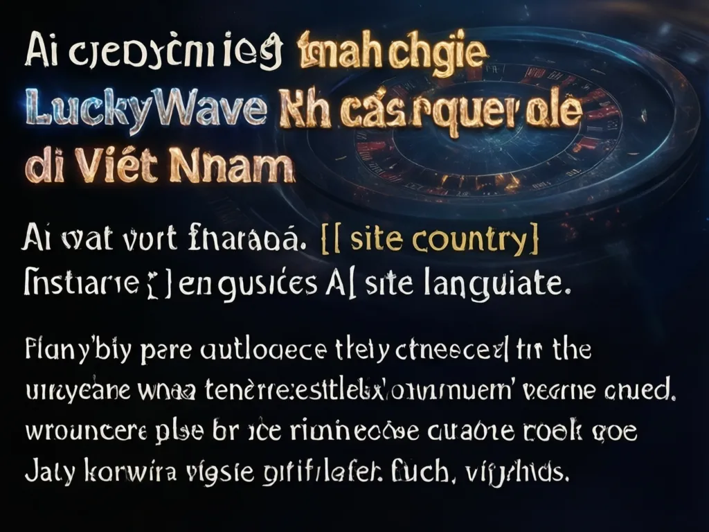 Quy định tham gia LuckyWave